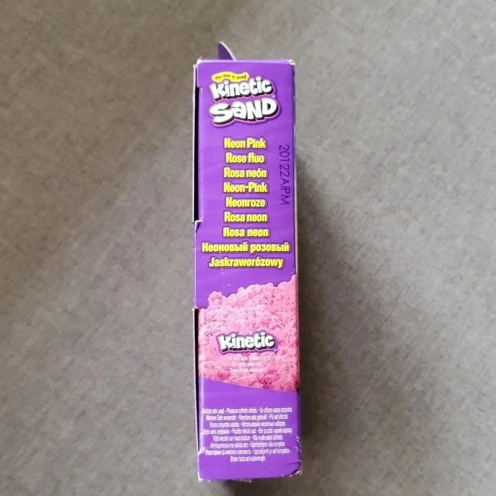 Kinetic sand the one & only NEON PINK 8 ounce see all manufacturer ⚠️‎ w…